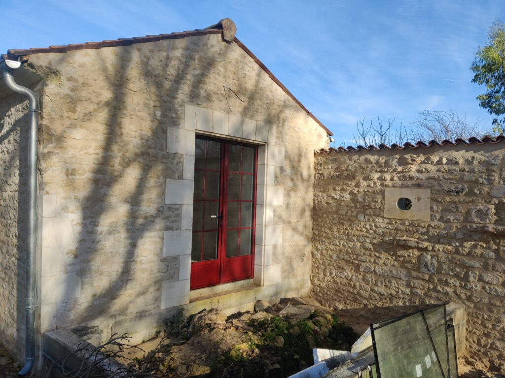 ravalement façade pierre vue