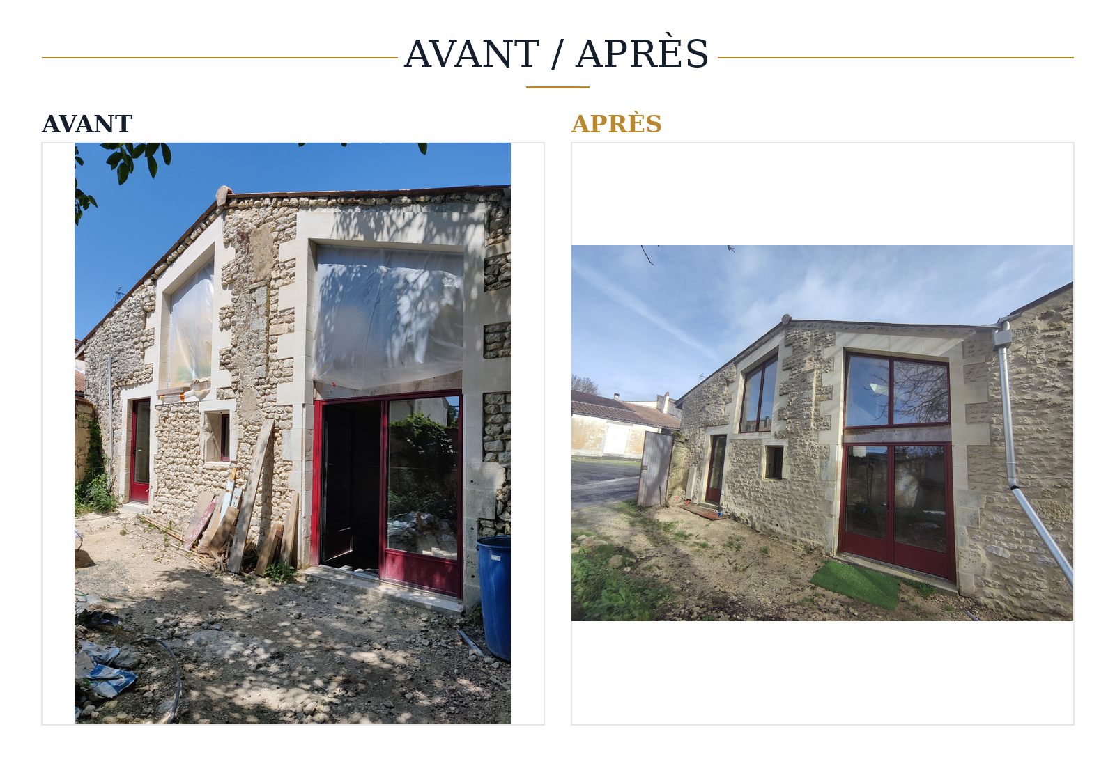 Journal de chantier pierre vue